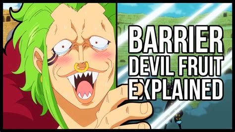 barrier devil fruit|who can break bartolomeo's barrier.